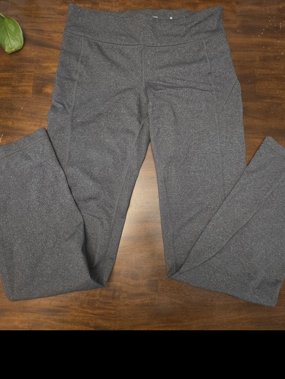 Tek Gear Gray Shapewear Bootcut Yoga Pants Women's Size M Tummy Control